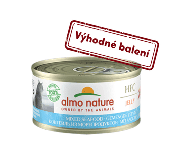 ALMO NATURE HFC JELLY - PLODY MORA 70G VÝHODNÉ BALENIE 24KS