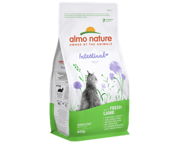 ALMO NATURE INTESTINAL HELP - PODPORUJE ZAŽÍVANIE, S ČERSTVÝM JAHŇACÍM 400G