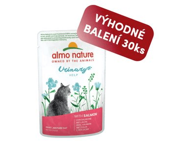 ALMO NATURE HOLISTIC URINARY HELP - S LOSOSOM 70G VÝHODNÉ BALENIE 30KS