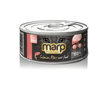 MARP SALMON FILET  KONZERVA PRE MAČKY S FILETY Z LOSOSA 12X70G