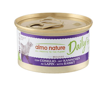 ALMO NATURE DAILY MENU - PENA S KRÁLIKOM 85G