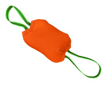 BAFPET PEŠEK RINGO, 2X UCHO - ORANŽOVÁ