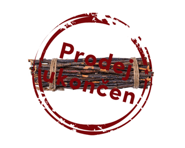 QUAPAS!  TYČINKY Z JABLOŇOVÉHO DREVA PRE HLODAVCE 18CM 20KS