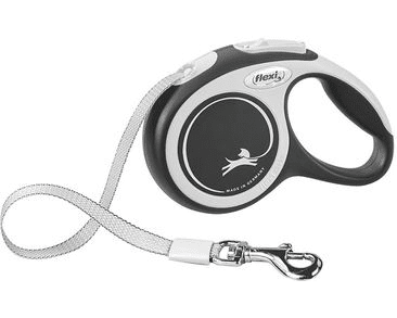 FLEXI NEW COMFORT XS VODÍTKO PÁSIK 3M/12KG ČIERNA