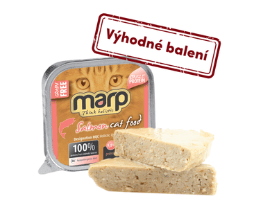 MARP SALMON VANIČKA PRE MAČKY S LOSOSOM 16X100G
