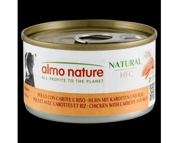 ALMO NATURE HFC NATURAL - KURACIE S MRKVOU A RYŽOU 95G