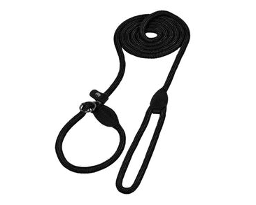 NOBBY FUN ROYAL VODÍTKO S OBOJKOM 170CM / 9MM ČIERNA ZĽAVA 10% VÝPREDAJ