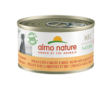 ALMO NATURE HFC DOG - KURACIE S MRKVOU A RYŽOU 95G