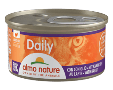 ALMO NATURE DAILY MENU - PENA S KRÁLIKOM 85G