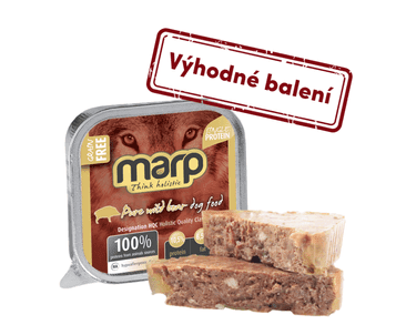 MARP WILD BOAR VANIČKA PRE PSOV S DIVIAKOM 16X100G