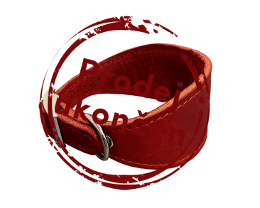 KOŽENÝ OBOJOK VIPET - ČERVENÁ