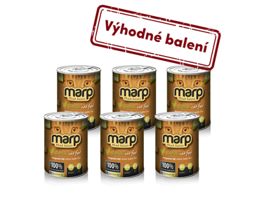 MARP CHICKEN KONZERVA PRE MAČKY S KURACÍM 6X400G