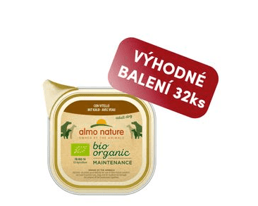 ALMO NATURE DAILY MENU BIO WET DOG - S TEĽACÍM 32X100G