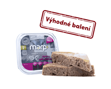 MARP NATURAL PLUS VANIČKA PRE PSOV MORČACIE S LOSOSOM 12X150G