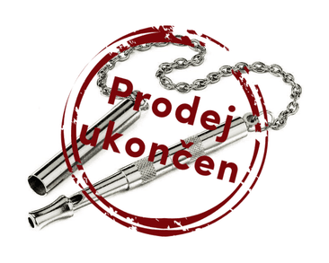 NOBBY  VYSOKOFREKVENČNÁ PÍŠŤALKA S PUZDROM 11CM 1KS