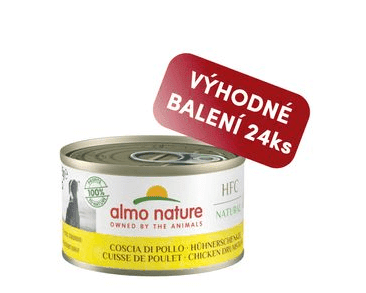 ALMO NATURE HFC NATURAL - KURACIE STEHNÁ 95G VÝHODNÉ BALENIE 24KS