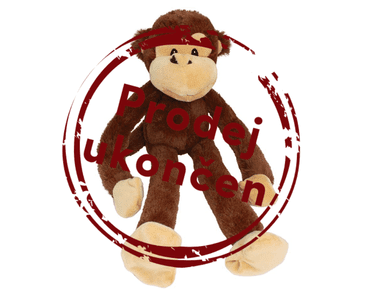 HRAČKA MULTIPET SWINGIN SAFARI OPICE PLYŠ 48 CM