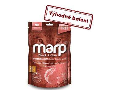MARP HOLISTIC –  LOSOSOVÉ MAŠKRTY SA ĽANOVÝM SEMIENKOM BEZ OBILNÍN 10X150G