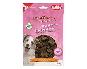 NOBBY STARSNACK MAŠKRTY PŠTROS HIGH PROTEIN 150 G