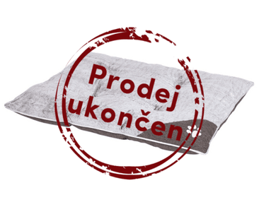 NOBBY CLASSIC OBDĹŽNIKOVÝ VANKÚŠ SAMA SVETLO SIVÁ  80 X 60 X 10 CM