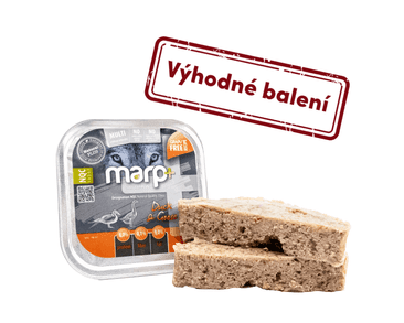 MARP NATURAL PLUS VANIČKA PRE PSOV S KAČICOU A HUSOU 12X150G