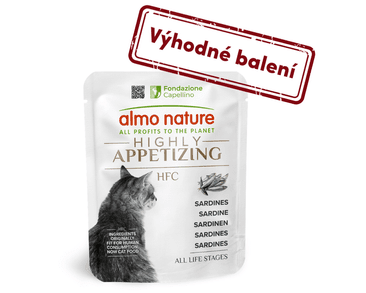 ALMO NATURE HFC HIGHLY APPETIZING - SARDINKY 24X50G