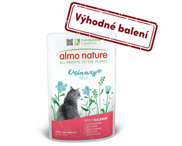 ALMO NATURE HOLISTIC URINARY HELP - S LOSOSOM 70G VÝHODNÉ BALENIE 30KS