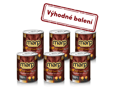 MARP LAMB KONZERVA PRE PSOV S JAHŇACÍM 6X400G