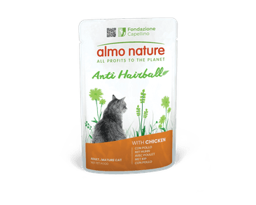 ALMO NATURE HOLISTIC ANTI HAIRBALL - S KURACÍM 70G