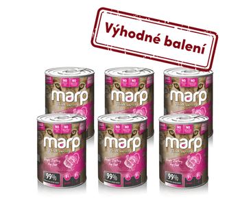 MARP VARIETY SINGLE MORKA KONZERVA PRE PSOV 6X400G