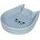 Nobby Kitty Face keramická miska pre mačku modrá 13x16x3cm