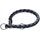 Nobby CORDA polosťahovací okrúhly obojok S čierná