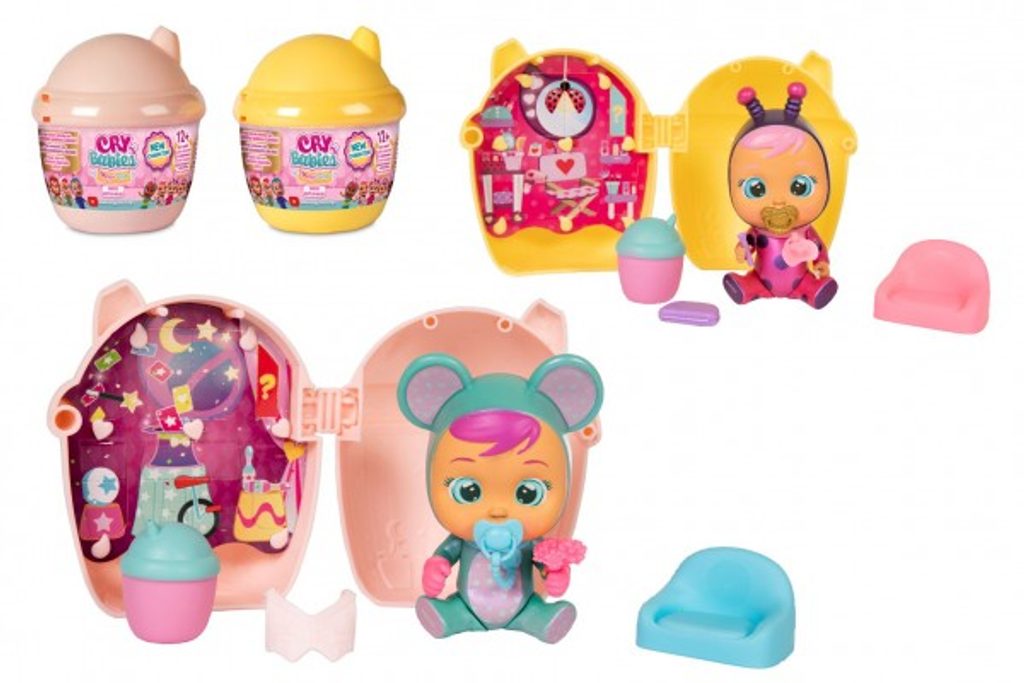 ABC Toys - CRY BABIES Magické slzy plast 3.série panenka s domečkem a  doplňky 2 druhy 12ks v boxu - Ostatní panenky - Panenky a barbie, Hračky  pro holky, Hračky a hry -