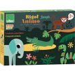 Vilac Dřevěné magnetické puzzle zvířátka Jungle