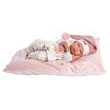 Llorens 73880 NEW BORN HOLČIČKA - realistická panenka miminko s celovinylovým tělem - 40 cm