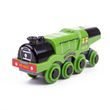 Bigjigs Rail Elektrická lokomotiva Flying Scotsman zelená