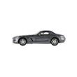 Auto Kinsmart Mercedes-Benz SLS AMG kov/plast 13cm na zpětné natažení 4 barvy 12ks v boxu