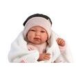 Llorens 84326 NEW BORN HOLČIČKA - realistická panenka miminko s celovinylovým tělem - 43 cm