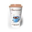 BANQUET Hrnek cestovní dvoustěnný COFFEE 500 ml, Americano coffee