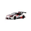 Auto Kinsmart Toyota GR Supra Racing kov 13cm 4 barvy na zpětné natažení 12ks v boxu