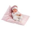 Llorens 73880 NEW BORN HOLČIČKA - realistická panenka miminko s celovinylovým tělem - 40 cm