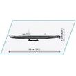 COBI 4831 II WW USS Tang SS-306, 1:144, 777 k