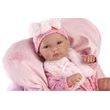 Llorens 63592 NEW BORN HOLČIČKA - realistická panenka miminko s celovinylovým tělem - 35 cm