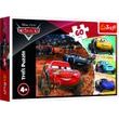 Puzzle Disney Cars 3/McQueen s přáteli 33x22cm 60 dílků v krabici 21x14x4cm