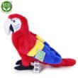 Rappa Plyšový papoušek červený Ara Arakanga 24 cm ECO-FRIENDLY