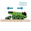 Bigjigs Rail Elektrická lokomotiva Flying Scotsman zelená