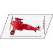 COBI 2986 Great War Fokker Dr. I Red Baron, 1:32, 174 k, 1 f