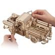 Ugears 3D dřevěné mechanické puzzle Americký náklaďák (pick-up)