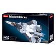 Sluban Model Bricks M38-B0986 Proudový stíhací letoun Su-57 2&nbsp;v&nbsp;1