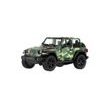 Auto Kinsmart Jeep Wrangler Camo Edition kov/plast 13cm 3 barvy na zpětné natažení 12ks v boxu